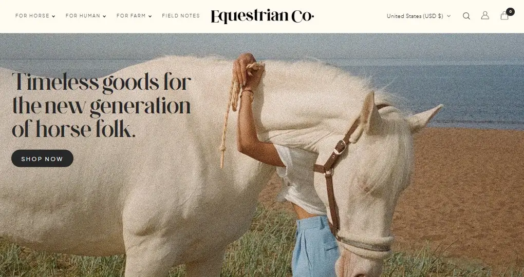 Equestrian Co. website