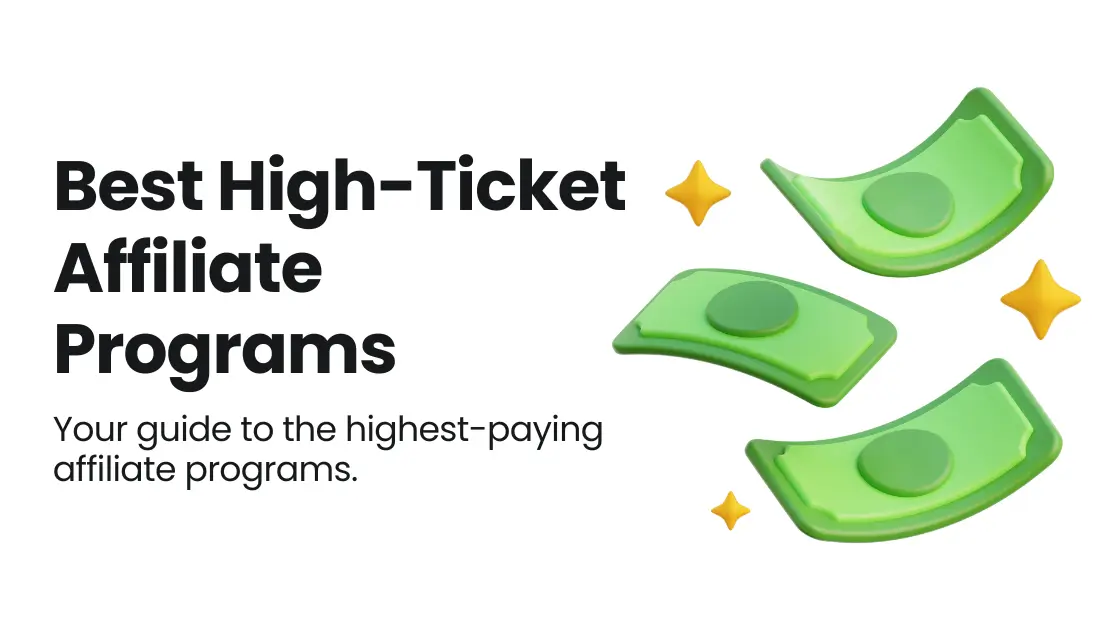 High-ticket affiliate programs cover