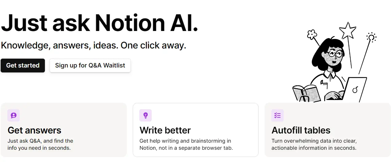 Notion AI tool