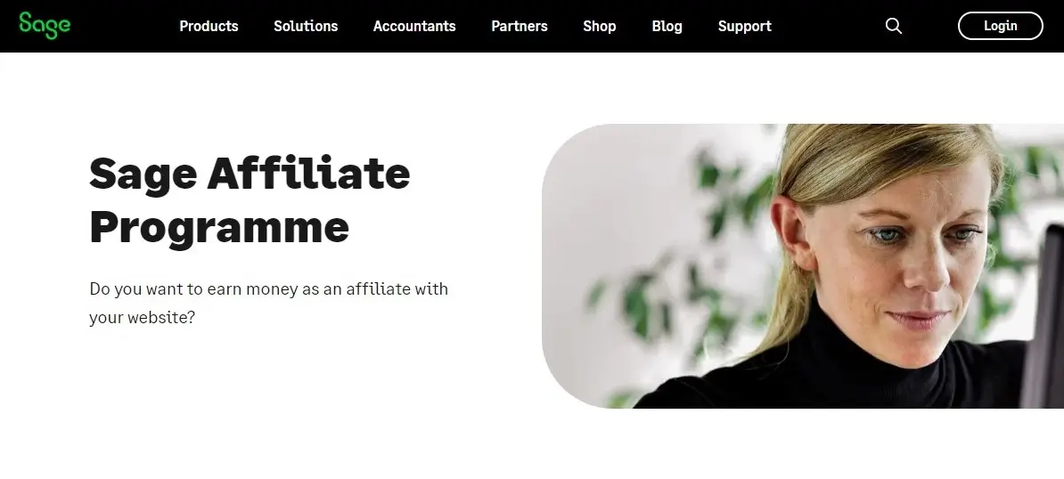 Sage affiliate website