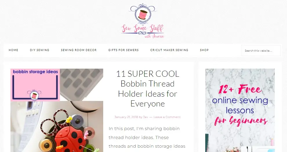 Sew Some Stuff website