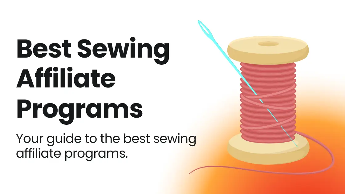 Sewing affiliate programs cover