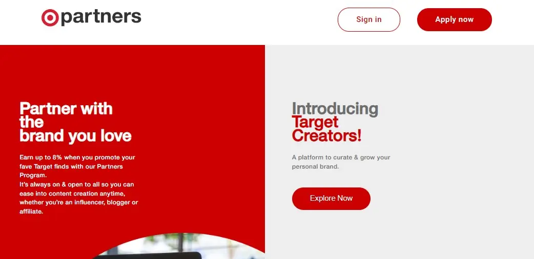 Target partners website